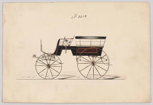 Design for Omnibus or Wagonette, no. 3269