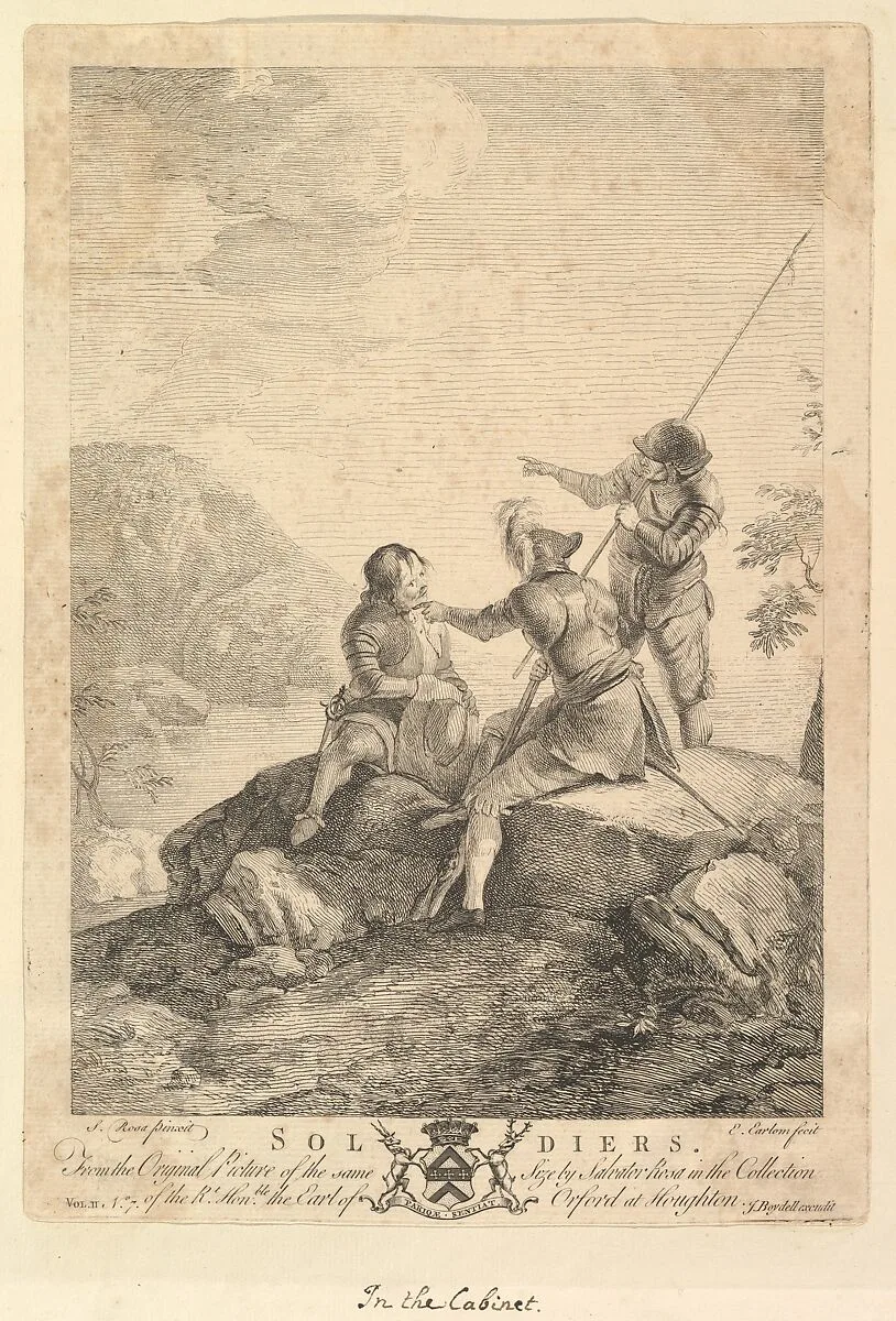 Soldiers — Richard Earlom|Salvator Rosa|John Boydell
