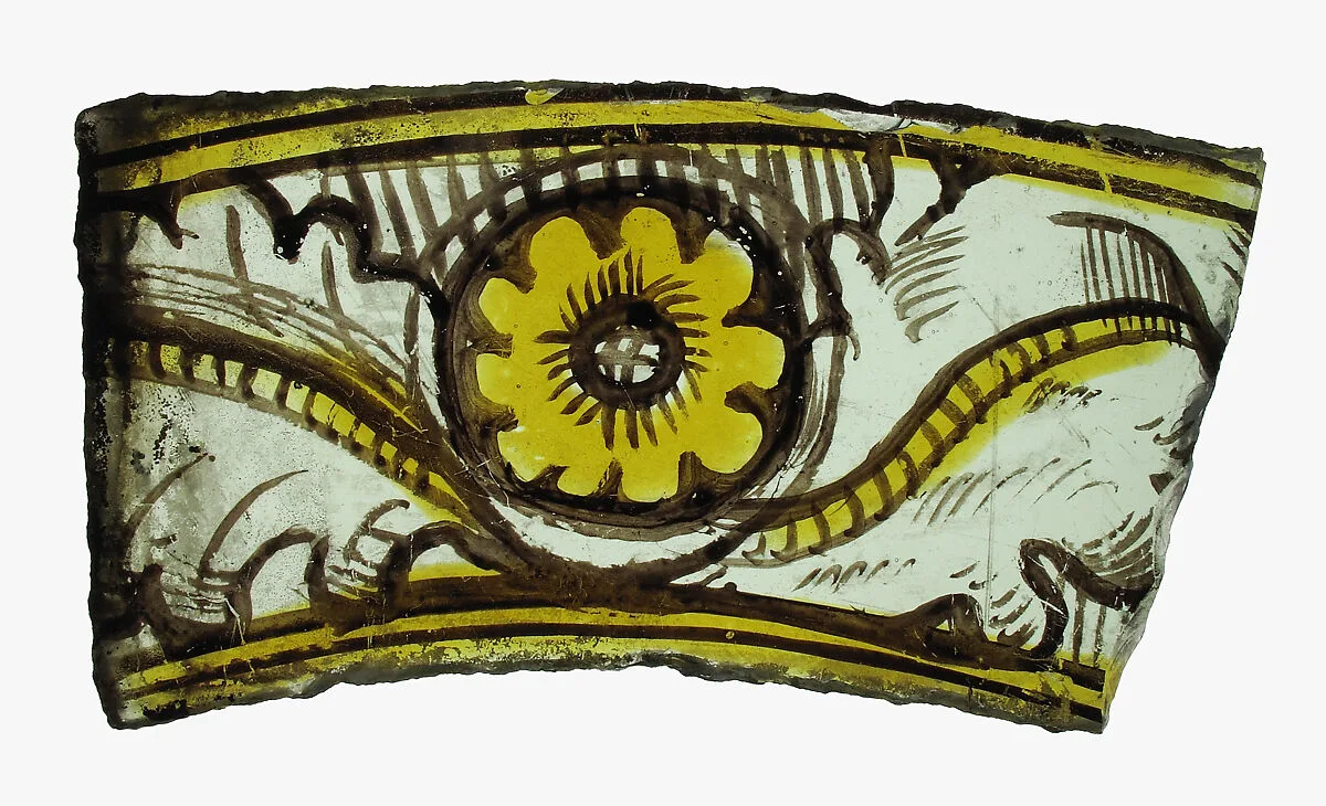 Glass Fragment — Unknown