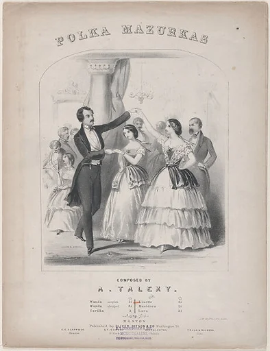 Polka Mazurkas (Sheet music cover)