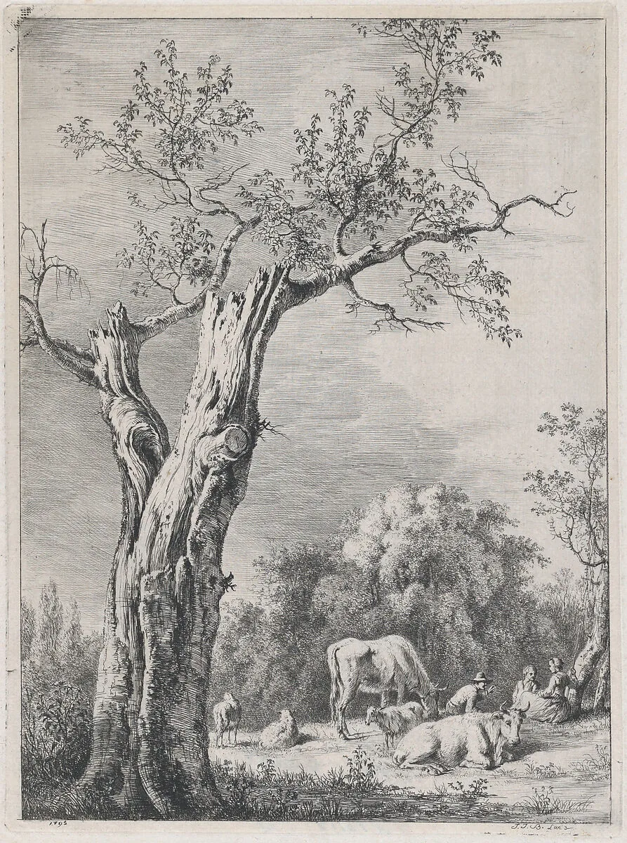 Spring, after a drawing made at Saint-Chamond — Jean Jacques de Boissieu