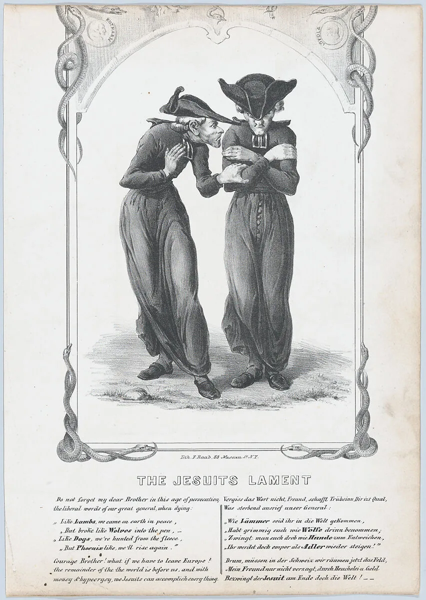 The Jesuits' Lament — Francis Raab