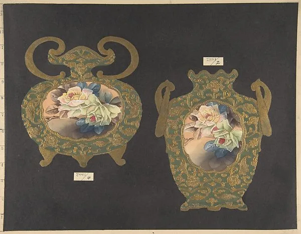 European porcelain designs in Japanese style — Unknown