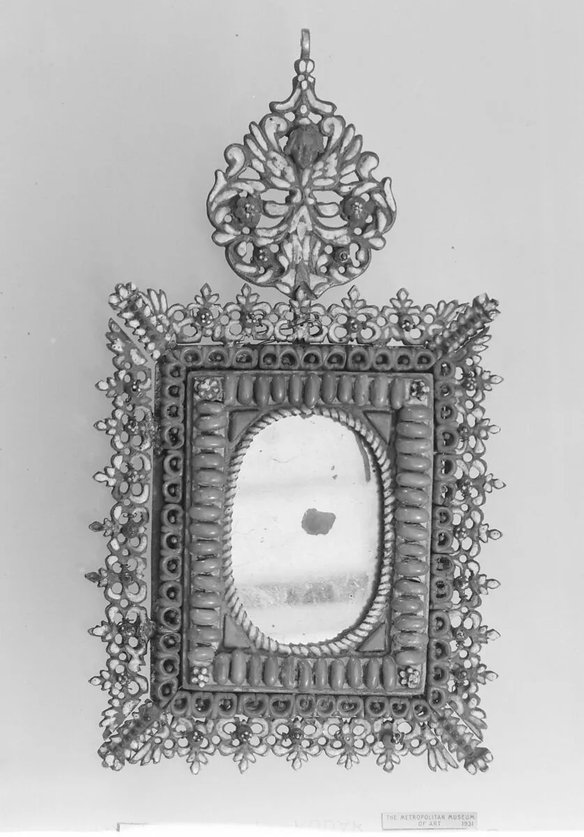 Mirror (one of a pair) — Unknown