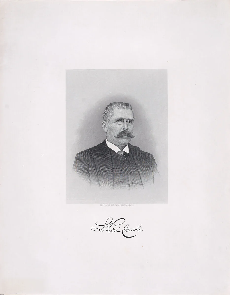 Luigi Palma di Cesnola — Luigi Palma di Cesnola|George Edward Perine