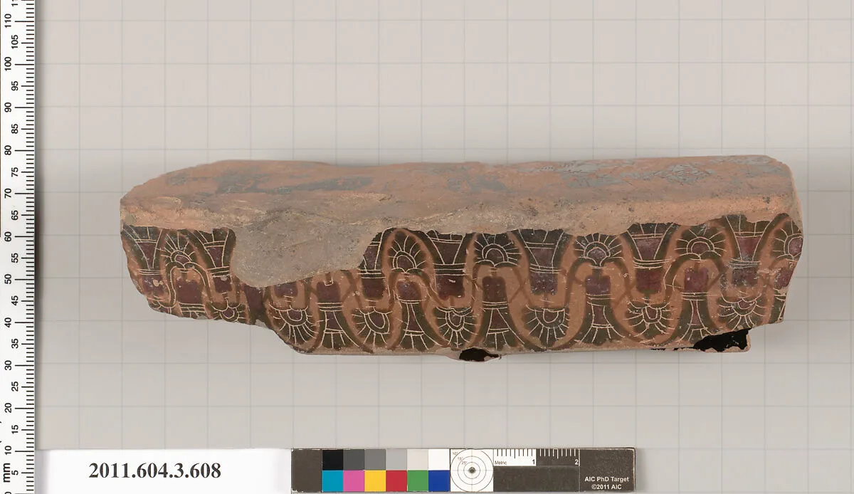Terracotta fragment of a column-krater (bowl for mixing wine and water) — Unknown