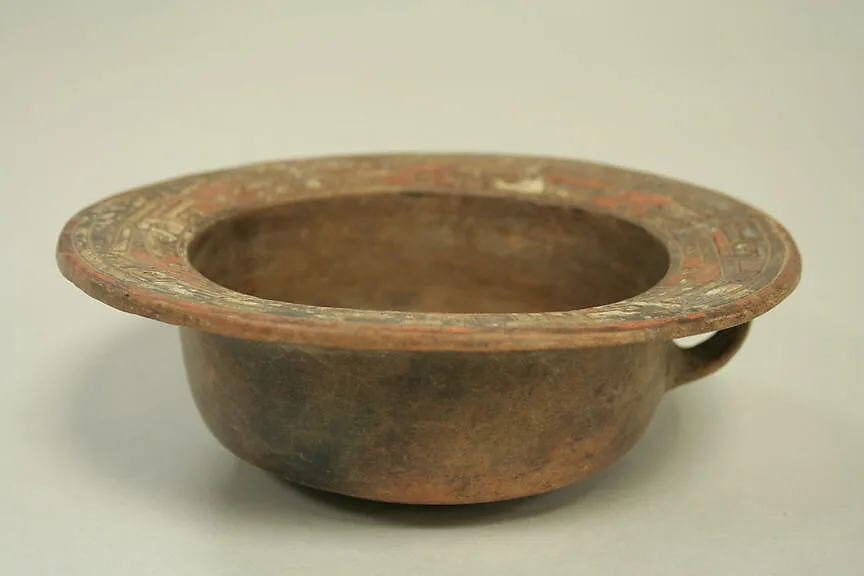 Bowl with Flat Rim — Unknown