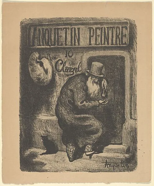 Anquetin Trade Card — Louis Anquetin
