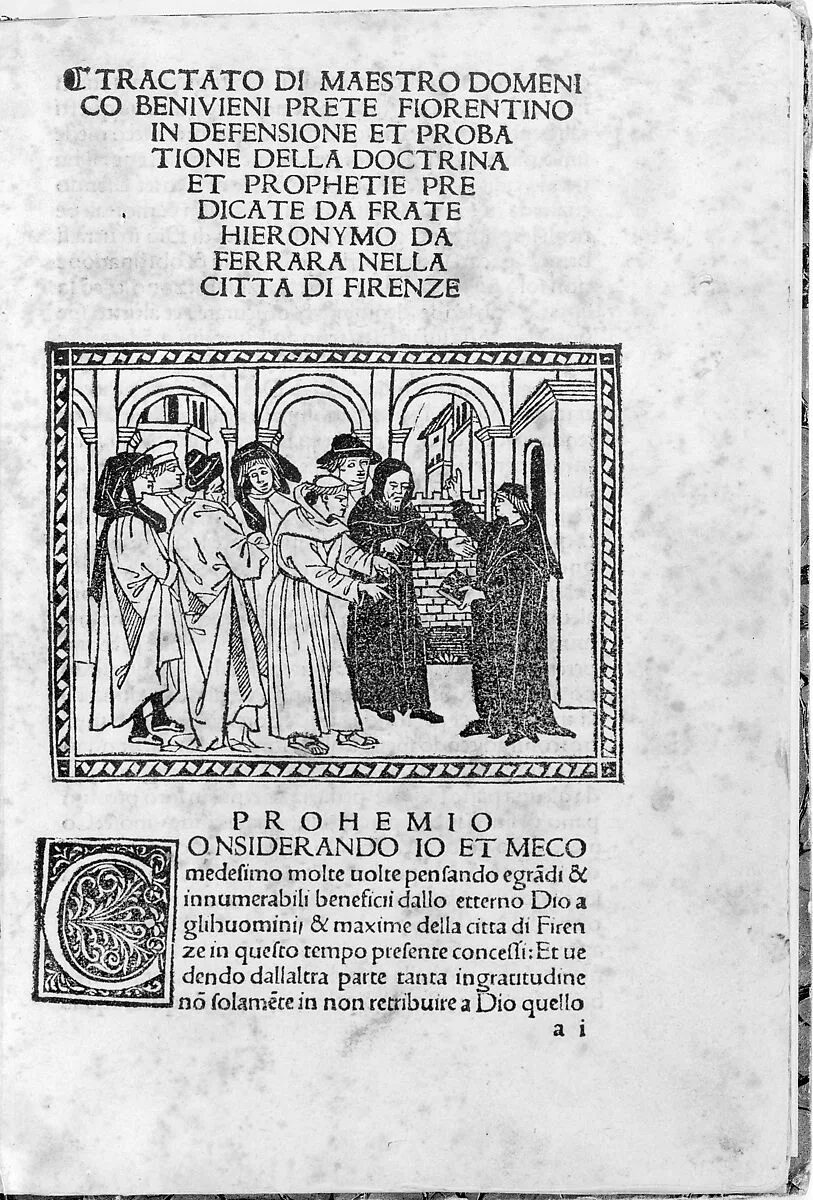 Tractato in Defensione — Domenico Benevieni|Francesco Bonaccorsi