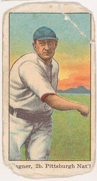 Honus Wagner, Pittsburgh, from Kotton Tobacco Baseball Series, 1911-1916 — People's Tobacco Co., Ltd.