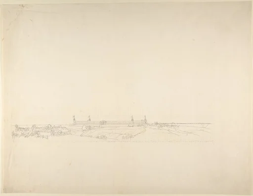 Landscape with a Large Building