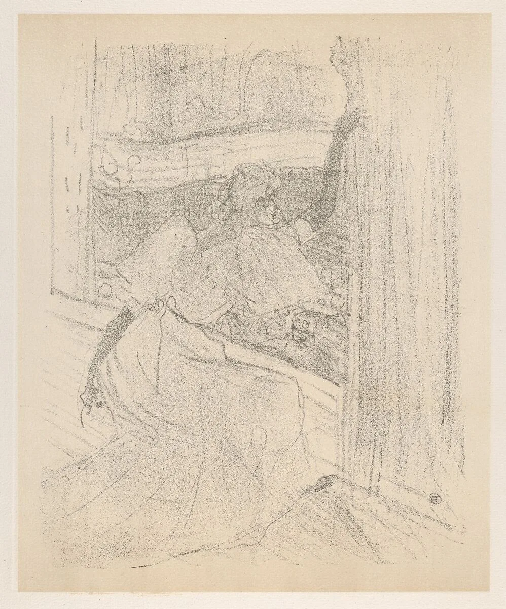 VIII. Saluant le Public — Henri de Toulouse-Lautrec
