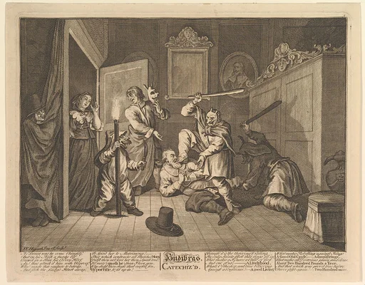 Hudibras Catechized (Twelve Large Illustrations for Samuel Butler's Hudibras, Plate 9)