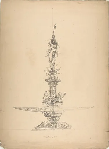 Design for a serving dish from the Workshop of Froment-Meurice