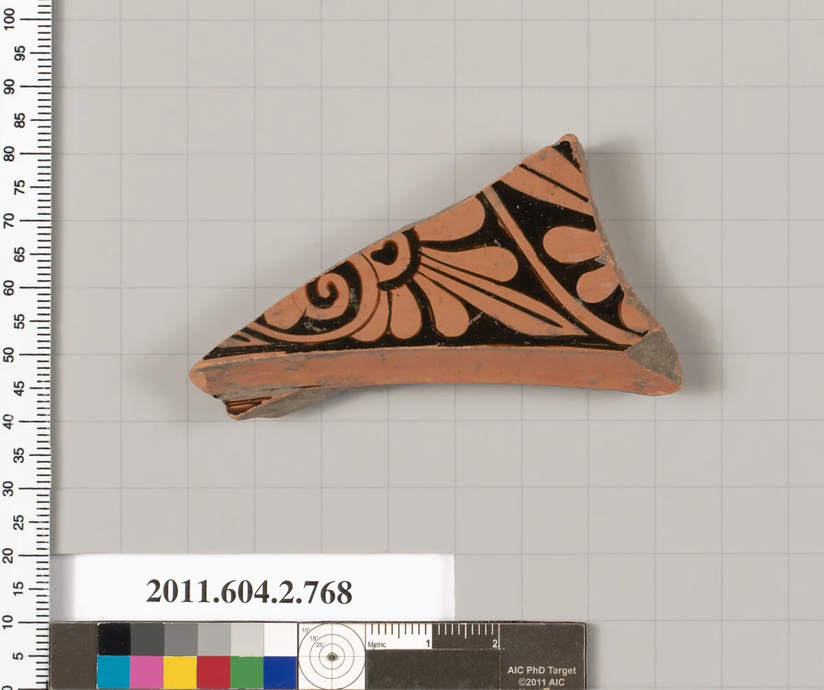 Terracotta fragment of a calyx-krater (bowl for mixing wine and water) — Unknown