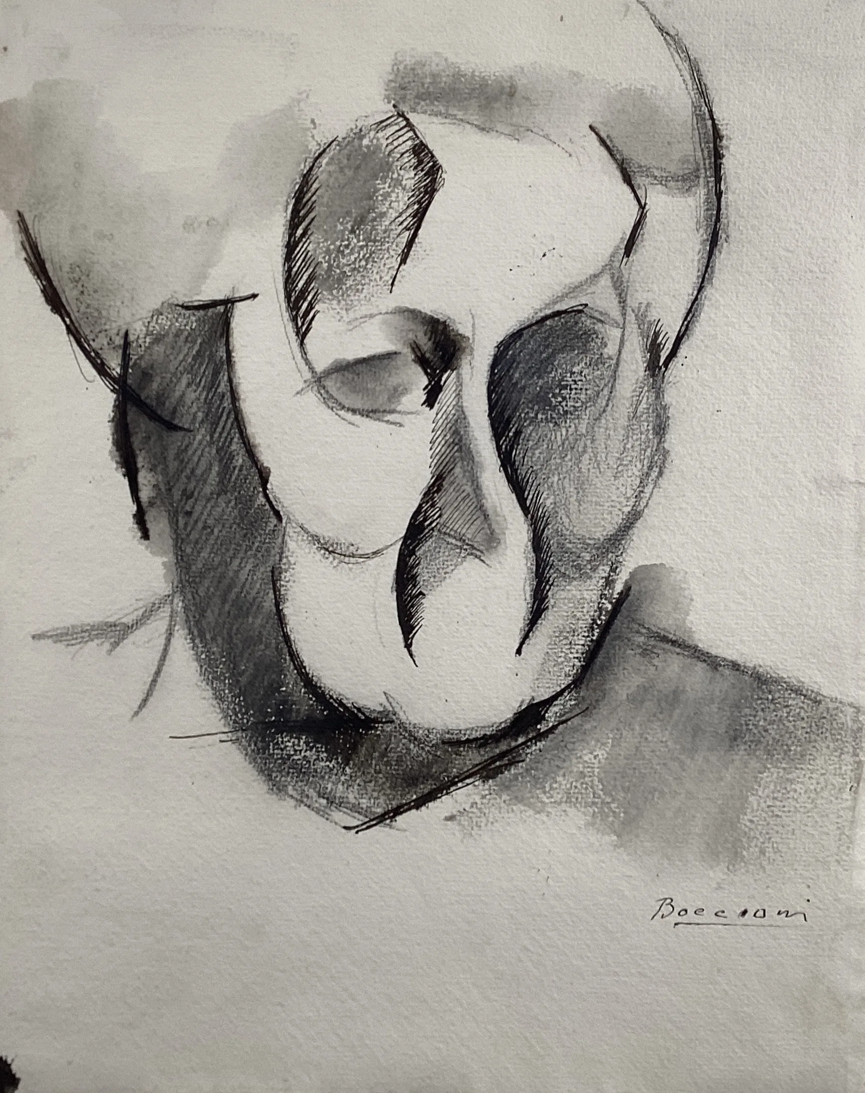 Head of the Artist's Mother — Umberto Boccioni