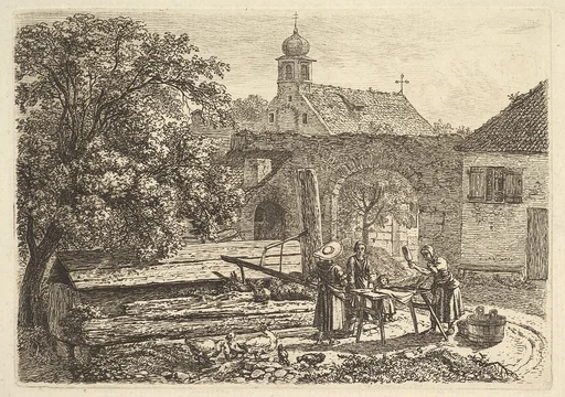 Laundress at an Artesian Well