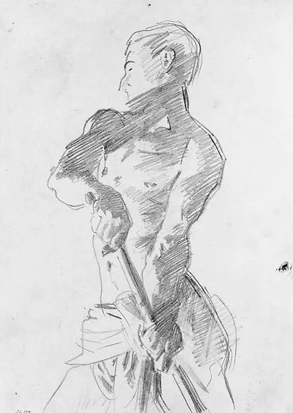 Man with Loincloth — John Singer Sargent