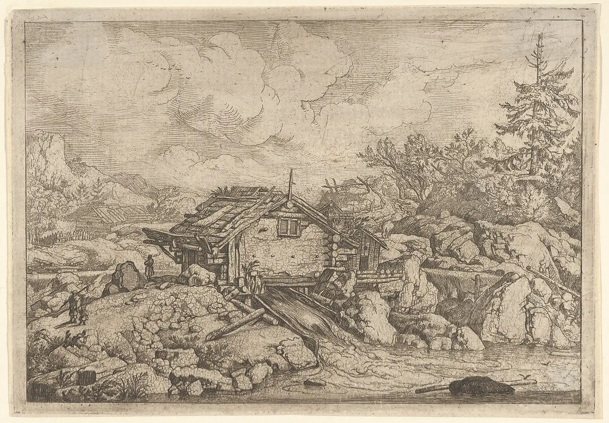 The Watermill — Allart van Everdingen