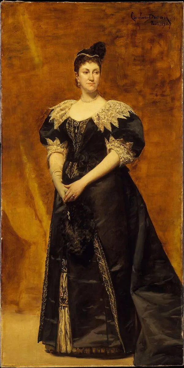 Mrs. William Astor (Caroline Webster Schermerhorn, 1831–1908) — Carolus-Duran (Charles-Auguste-Emile Durant)