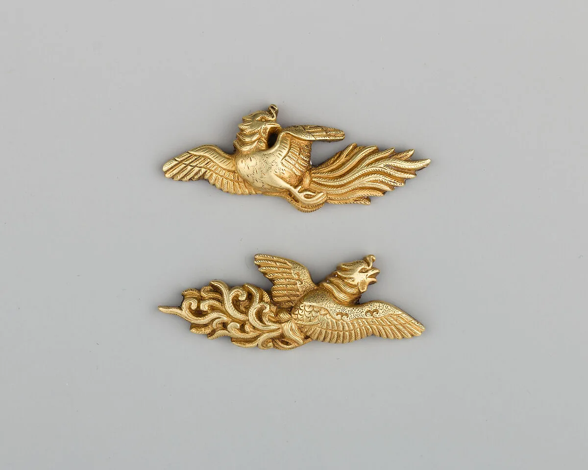 Pair of Sword-Grip Ornaments (Menuki) — Unknown