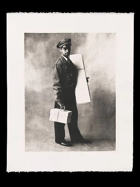 Flower Delivery Messenger, New York — Irving Penn