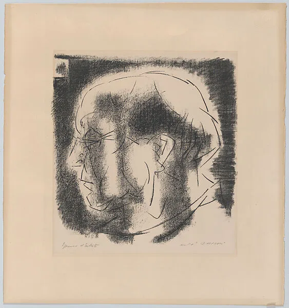 Portrait of Curt Valentin — André Masson