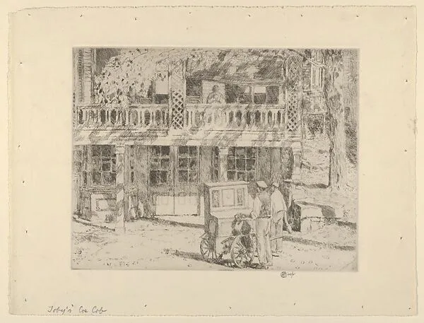 Toby's, Cos Cob — Childe Hassam
