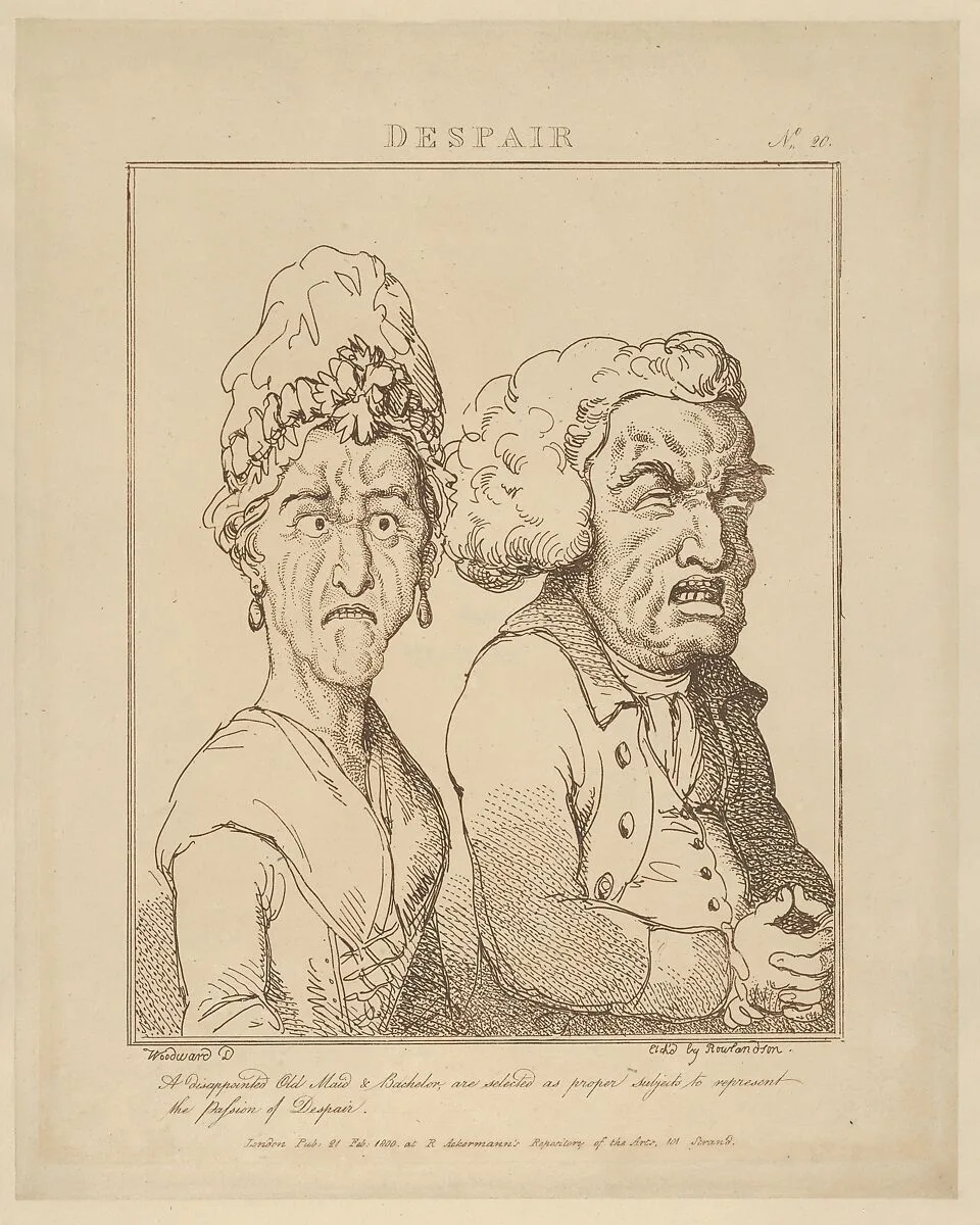 Despair — Rudolph Ackermann, London|Thomas Rowlandson|George Murgatroyd Woodward
