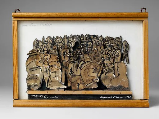 Maquette for "The Crowd"