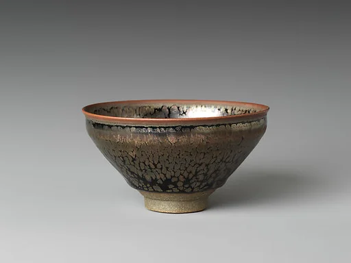 鎌田幸二作 窯変油滴天目茶碗|Tea Bowl with “Oil-Spot” Decoration