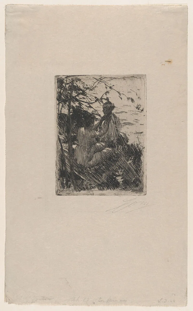 In the Open Air — Anders Zorn