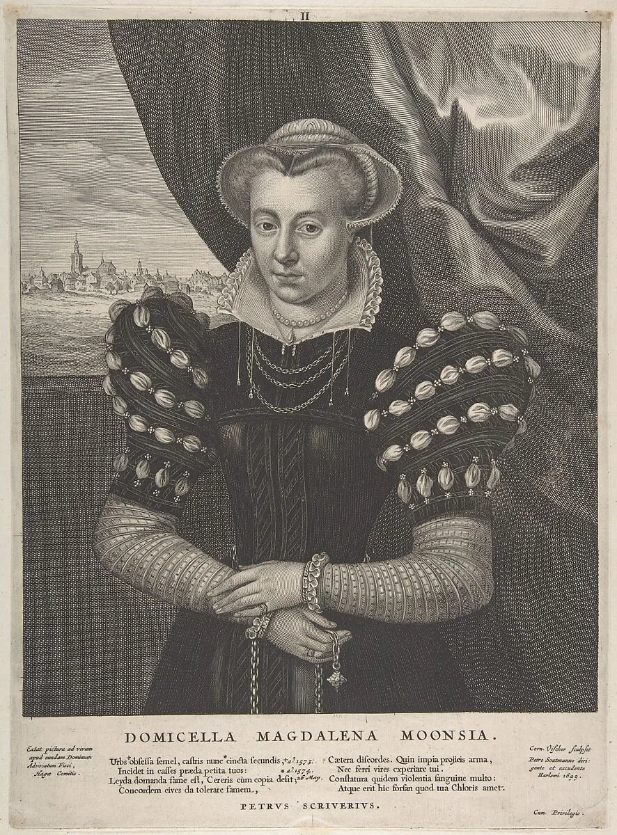 Magdalena Moons, from the series Quatuor Personae... — Pieter Soutman|Cornelis Visscher