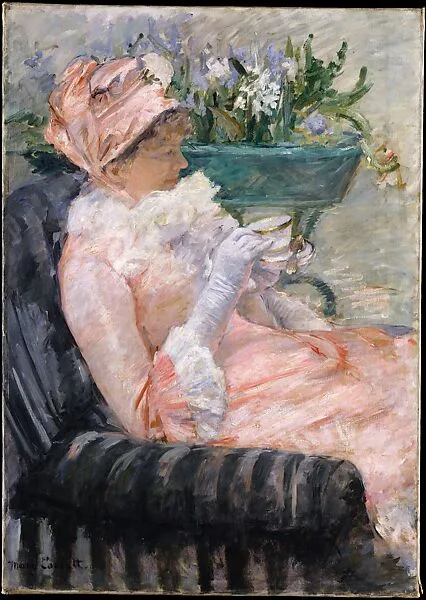 The Cup of Tea — Mary Cassatt