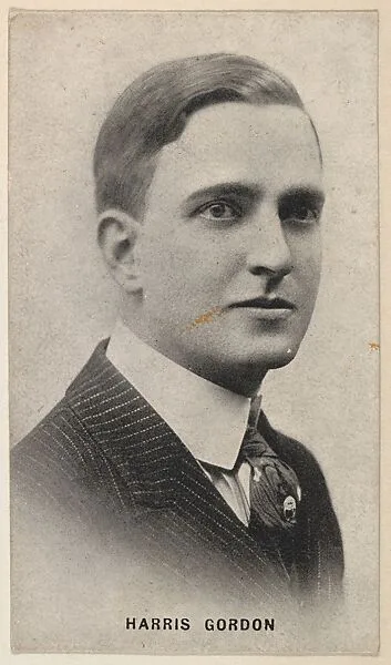 Harris Gordon, from the Black and White Movie Stars series (D1), issued by the E. H. Koester Baking Company — E. H. Koester Baking Company, Baltimore
