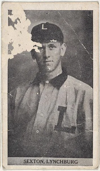 Sexton, Lynchburg, from the Contentnea series (T209, Set 2) for the American Tobacco Company to promote Contentnea Cigarettes — American Tobacco Company