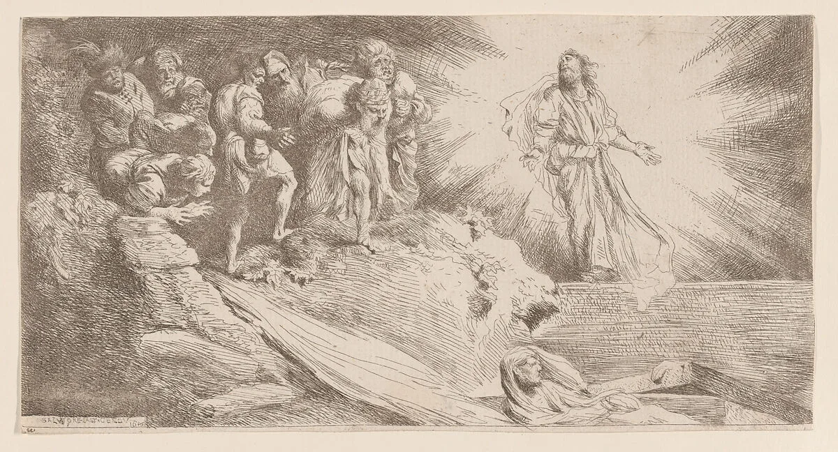 Resurrection of Lazarus — Salvatore Castiglione