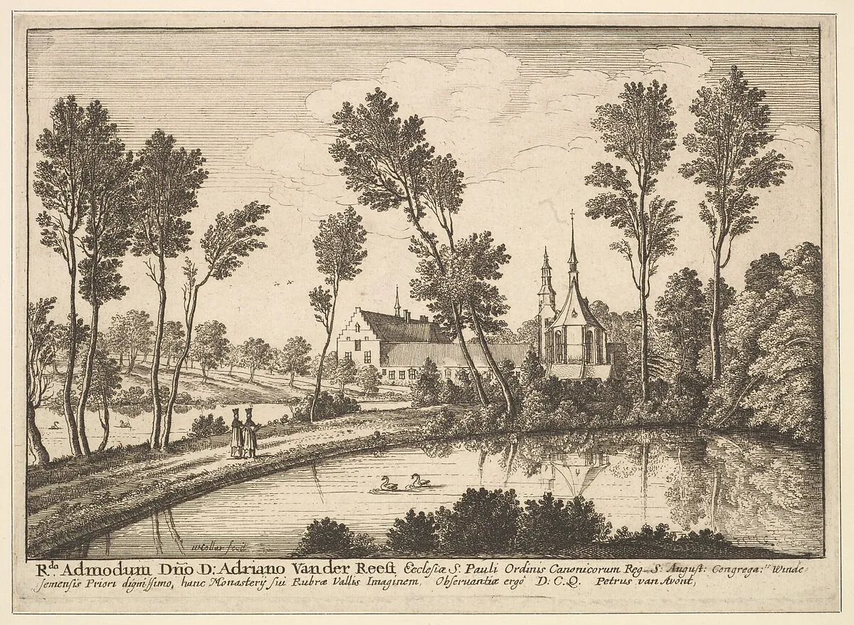 Rothendael Abbey — Wenceslaus Hollar|Pieter van Avont