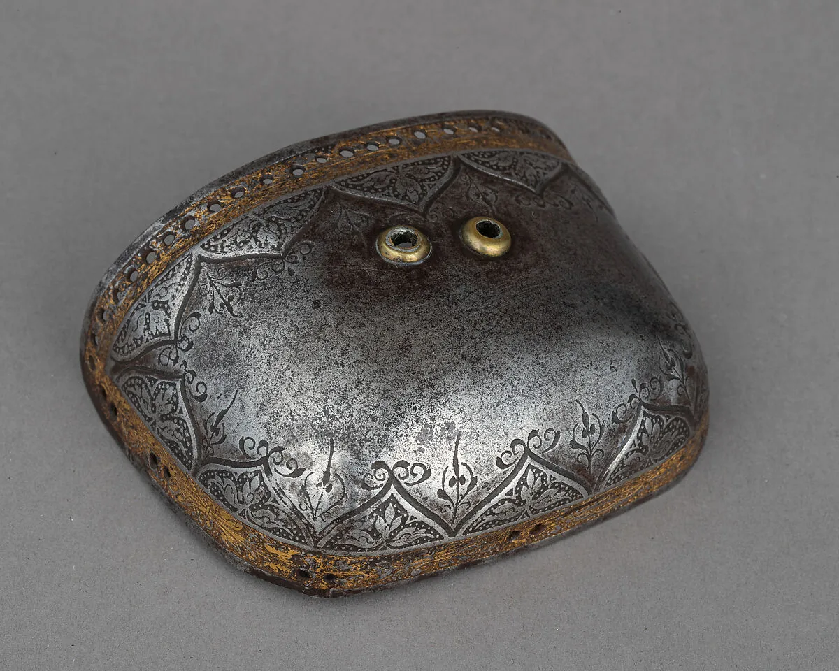 Toe Cap from a Sabaton of Emperor Charles V — Desiderius Helmschmid