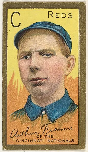 Arthur Fromme, Cincinnati Reds, National League, from the "Baseball Series" (Gold Borders) set (T205) issued by the American Tobacco Company — American Tobacco Company