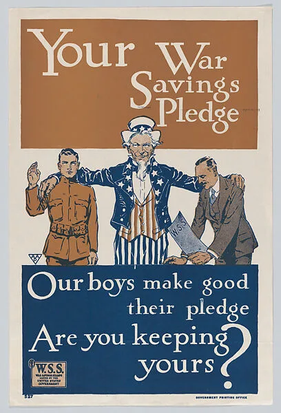 Your War Savings Pledge — Anonymous