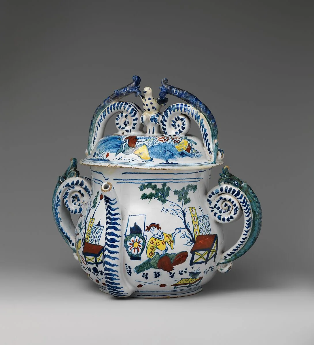 Posset pot with cover — Unknown
