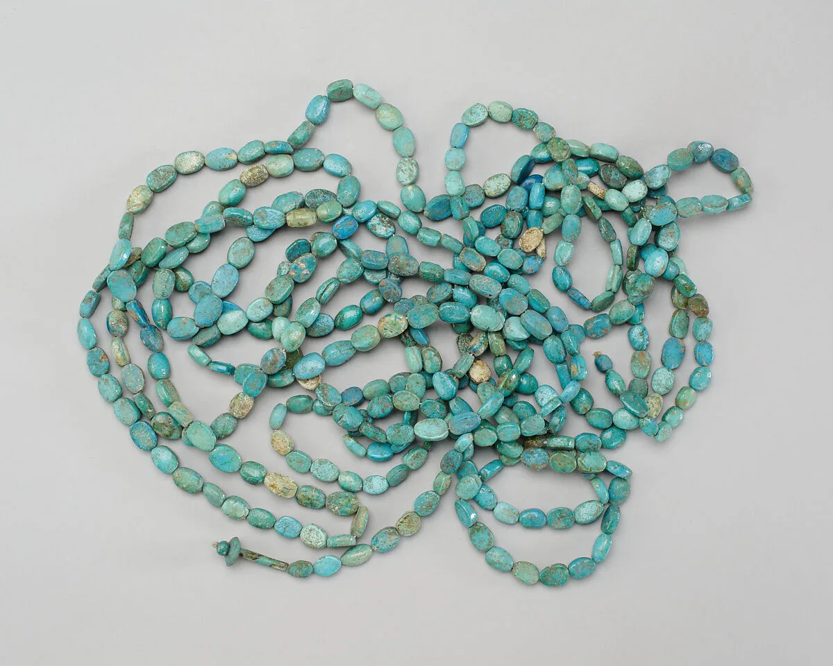 Strand of Scarab and Scaraboid Beads — Unknown