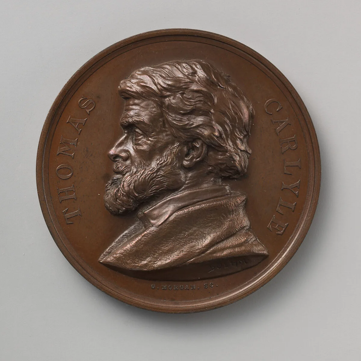 In Honor of Thomas Carlyle's 80th birthday, 1875 — Joseph Edgar Boehm|George T. Morgan