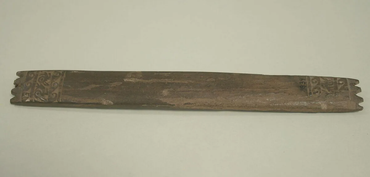 Wooden Weaving Tool — Unknown