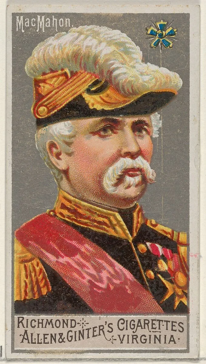 MacMahon, from the Great Generals series (N15) for Allen & Ginter Cigarettes Brands — Allen & Ginter|George S. Harris & Sons