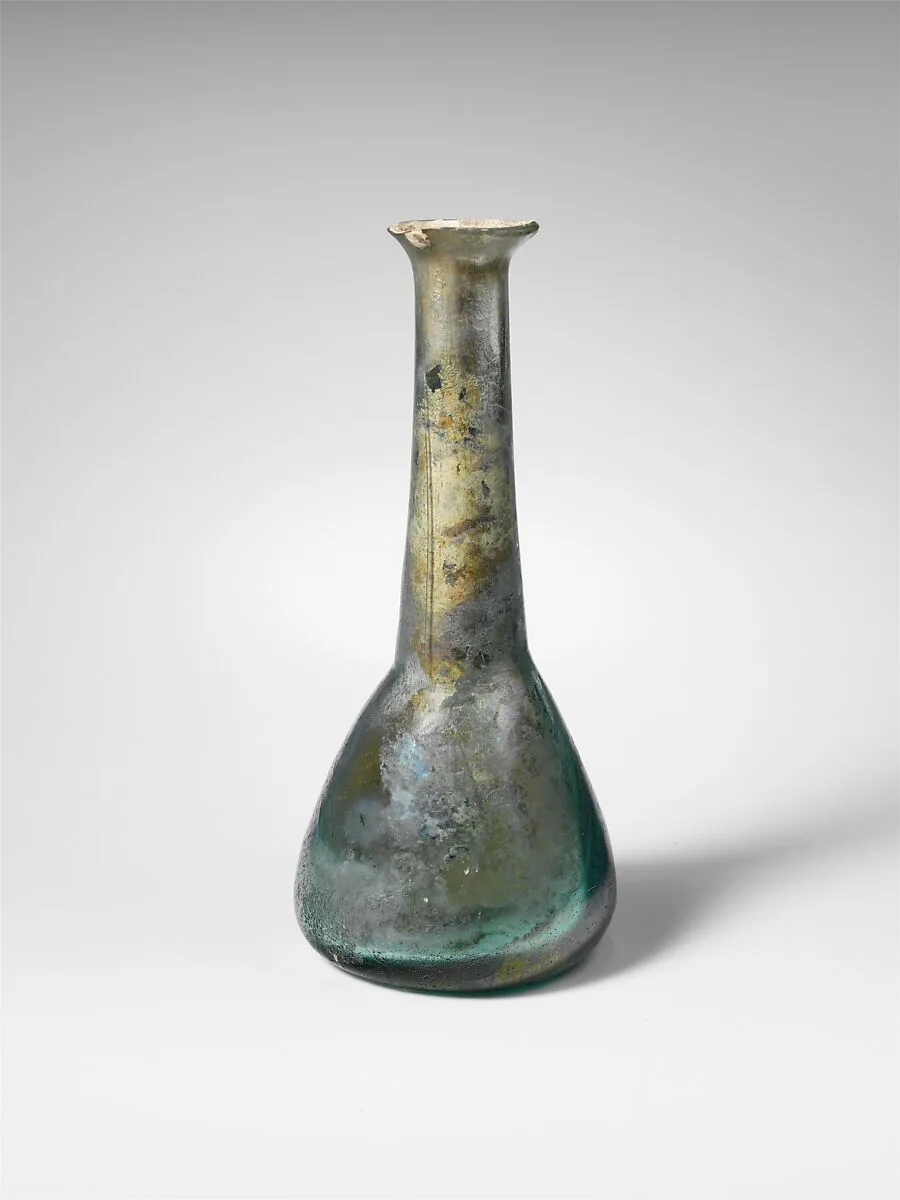 Glass perfume bottle — Unknown