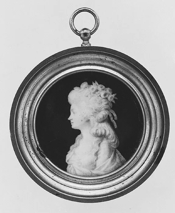 Portrait of a Young Woman — Piat Joseph Sauvage