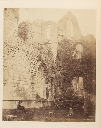 Fountains Abbey. Interior of Chapter House