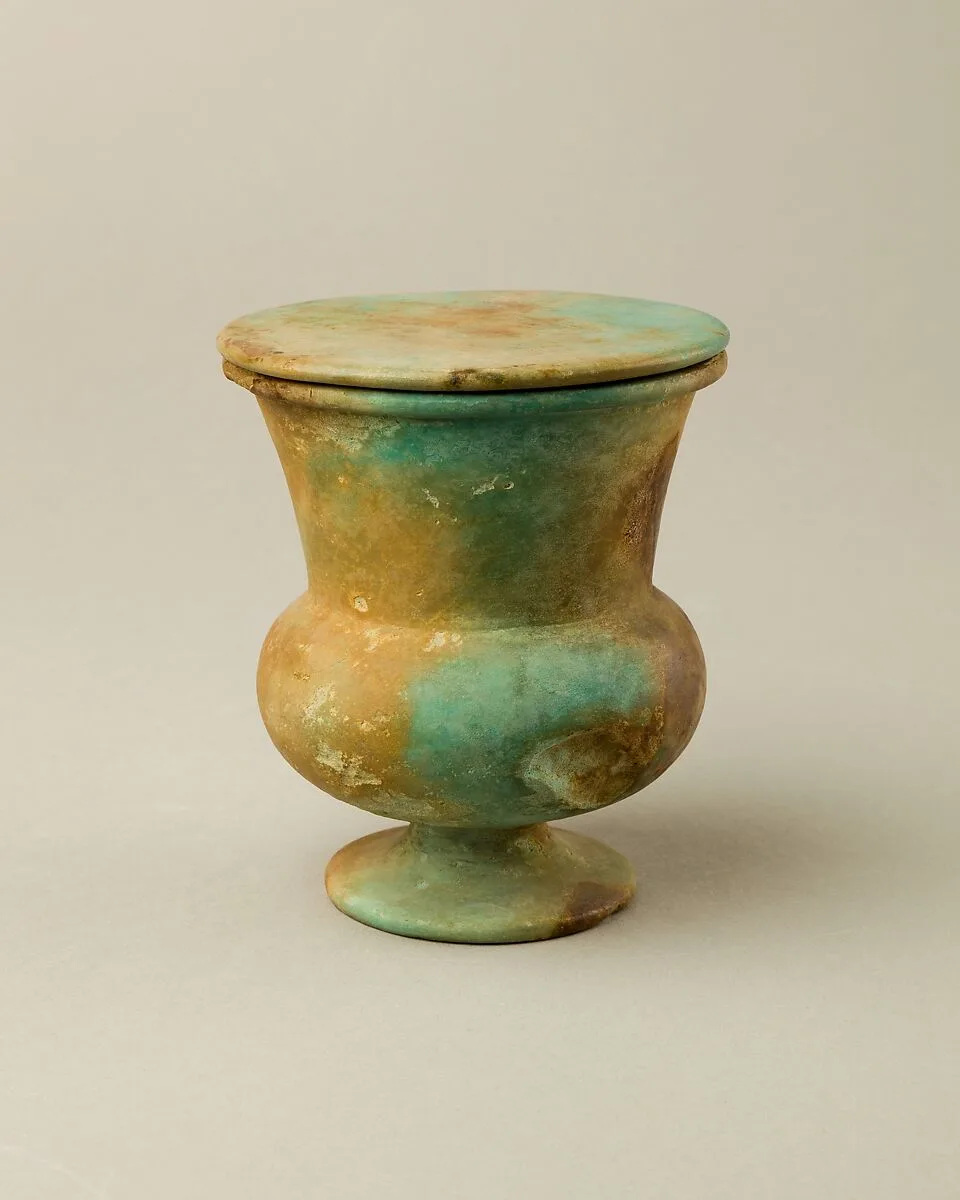Open-Mouthed Cosmetic Jar of Neferkhawet — Unknown